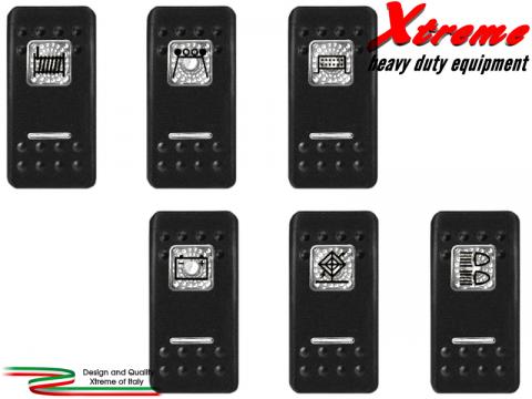 Serie II   Serie 50 Icone   4x4 per Interruttori