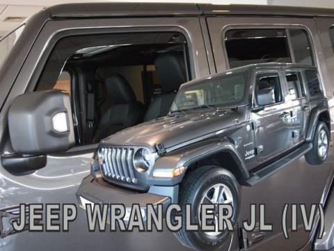 Deflettori aria   Jeep Wrangler JL 5 porte