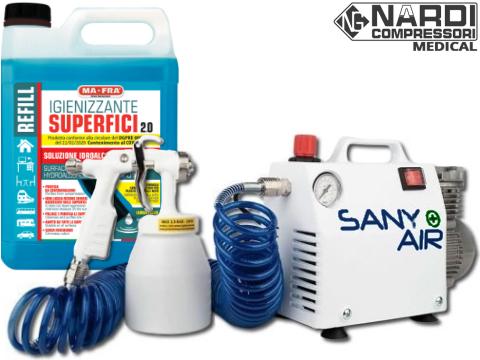 SANY AIR   Igienizzante   Kit Sanificazione Ambiente