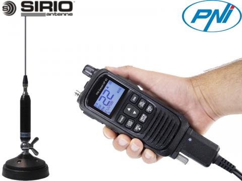 Kit D   Radio CB PNI   Escort HP 62   Antenna Sirio