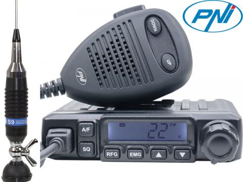Kit A   Radio CB PNI   HP 6500   Antenna Sirio