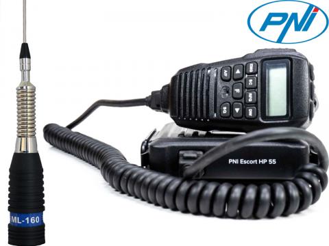 Kit B   Radio CB PNI   HP 55   Antenna Sirio