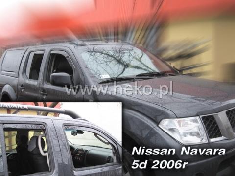 Deflettori aria   Nissan Navara D40