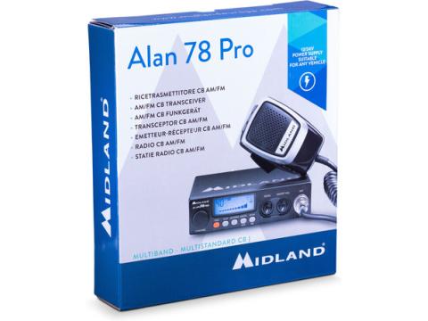 Radio CB ricetrasmittente   Midland Alan 78 PRO
