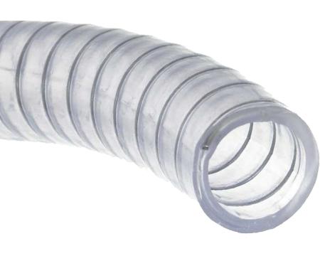 Tubo da 1 2 polllice in PVC   armato con spirale in acciaio